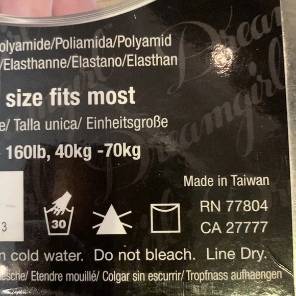 GLAMOROUS DREAMGIRL Brand New light pink stay up stockings. - Picture 9 of 10